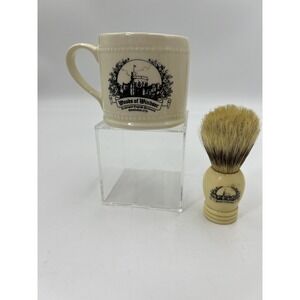 Woods Of Windsor Bristol and badger sterilized Brush/Mini Mug Made In England